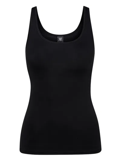 Calida Cotton-blend Tank Top In Black