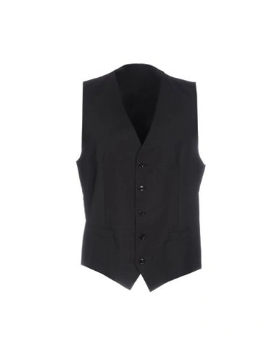 Shop Dolce & Gabbana Vest In Стальной Серый