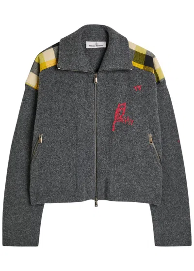 Vivienne Westwood Printed Wool-blend Jacket In Animal Print