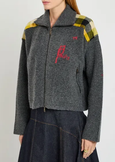 Vivienne Westwood Printed Wool-blend Jacket In Animal Print