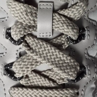 Miu Miu Tyre Technical Fabric And Suede Sneakers In Gray