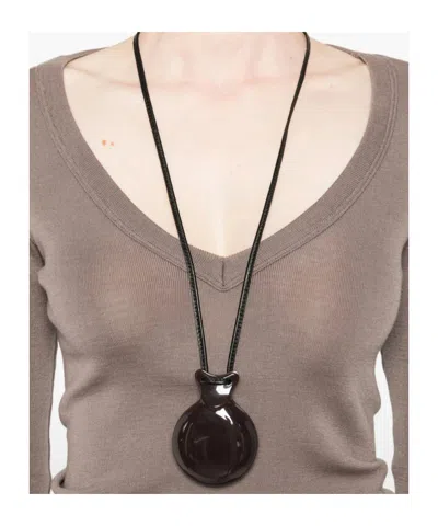 Lemaire Long-sleeve V-neck Sweater In Gray