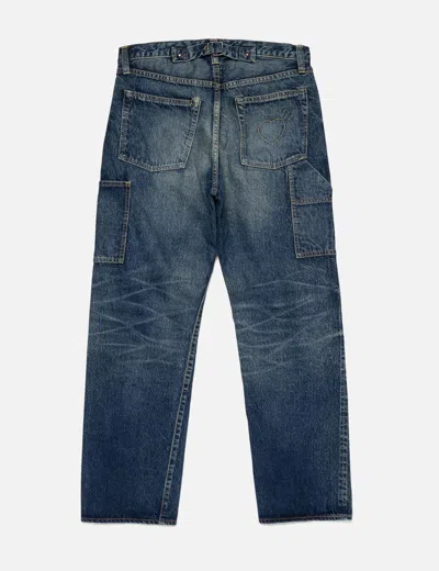Human Made Straight Denim Pants Future In Blue