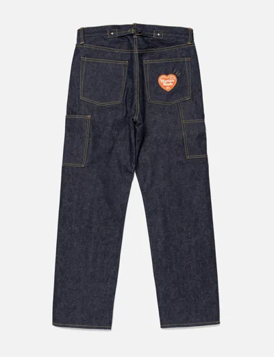 Human Made Straight Denim Pants Past In Blue