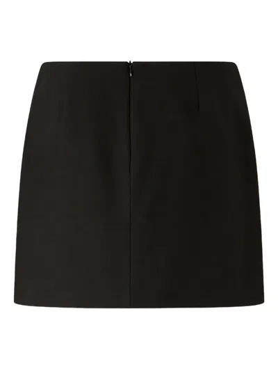 Pinko Memory Mini Skirt In Black