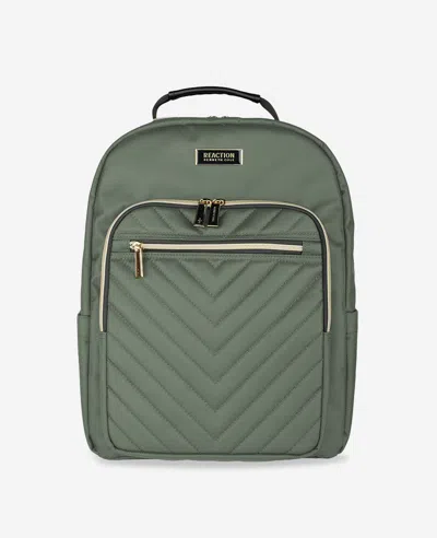 Kenneth Cole Chelsea 15.6-inch Chevron Quilted Computer Backpack In Blue
