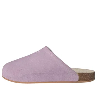 Adidas Originals Adimule Logo-embossed Slippers In Purple