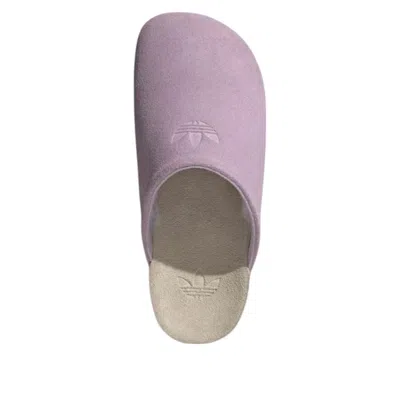 Adidas Originals Adimule Logo-embossed Slippers In Purple
