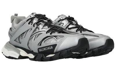 Balenciaga (wmns)  Track Sneaker 'metallic Silver' In Animal Print