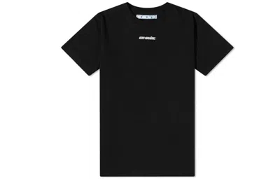 Off-white Marker Slim Tee 'black/red' In Multi