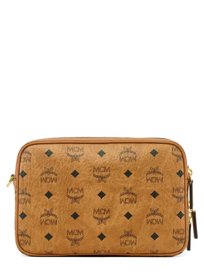 Mcm "diamond Camera" Bag In Visetos