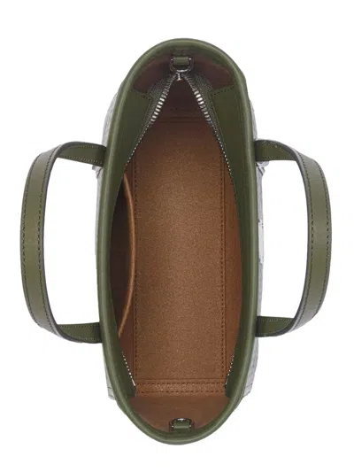 Mcm Mini Toni Visetos-monogram Top-zip Tote Bag