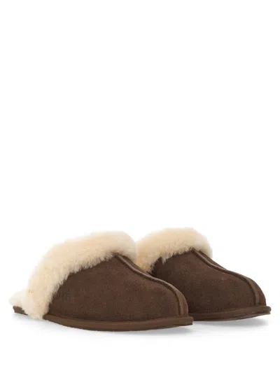 Ugg Scuffette Ii Chocolate Brown Mule Slippers Women