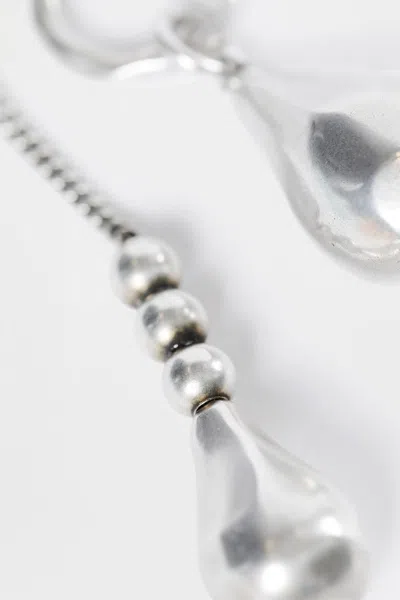 Ann Demeulemeester Nais Pearl Earrings In Gold