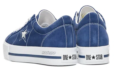 Converse (wmns)  Mademe X One Star Platform Suede Ox 'medieval Blue' In Multi