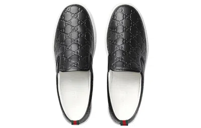 Gucci Signature Slip-on Sneaker 'black'