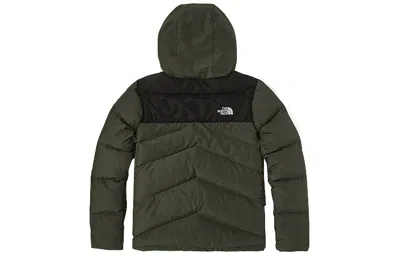 The North Face Windproof Down Jacket In Green