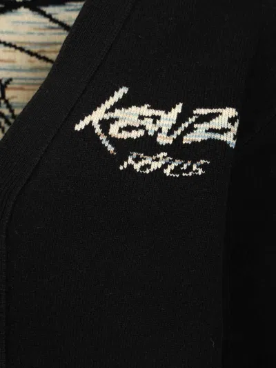 Kenzo Black Sweaters & Knitwear - Cardigans Men In Black