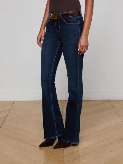 L Agence Cara L/r Bootcut In Brown