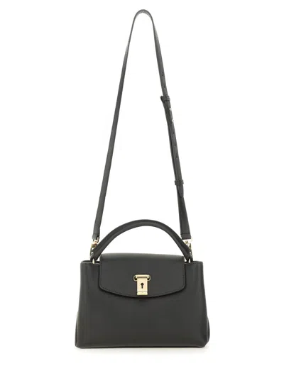 Bally Small Layka Leather Tote Bag In Black