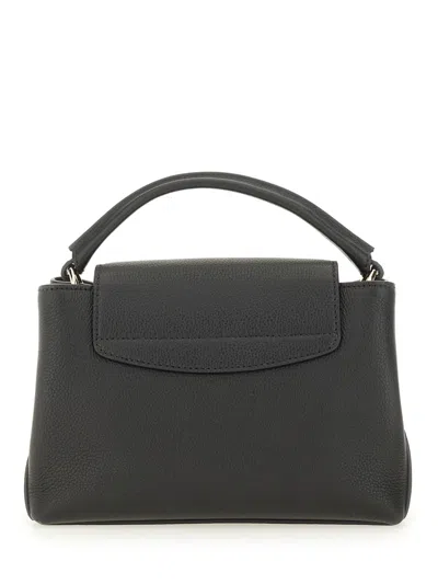 Bally Small Layka Leather Tote Bag In Black