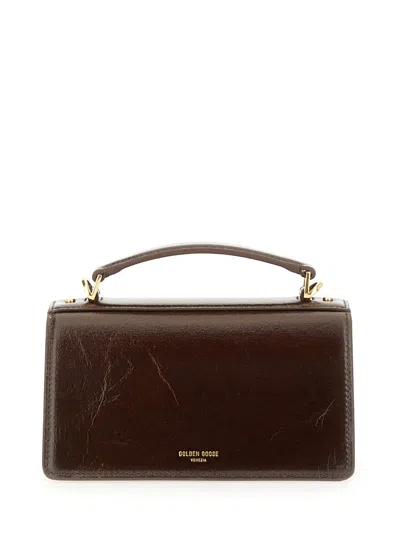 Golden Goose Rectangular Top Handle Shoulder Bags In Brown