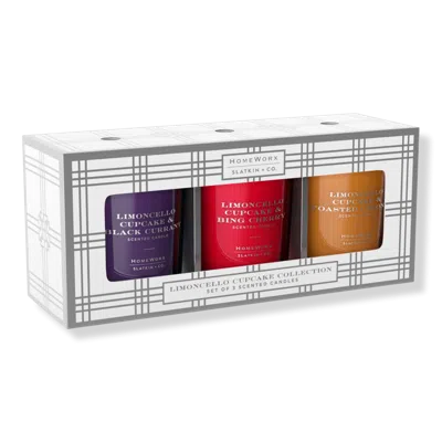 Homeworx Limoncello Candle Gift Set Of 3 In Multi