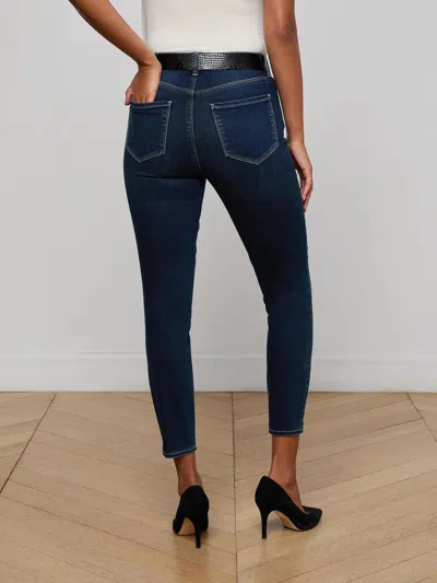 L'agence Margot H/r Skinny In Blue