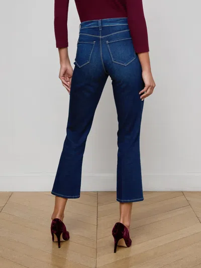 L'agence Noya Hr Patchpkt Slm Flr In Blue