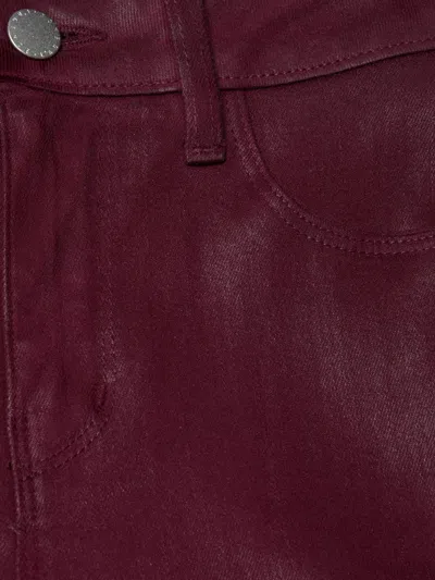 L'agence Selma H/r Sleek Baby Boot In Burgundy
