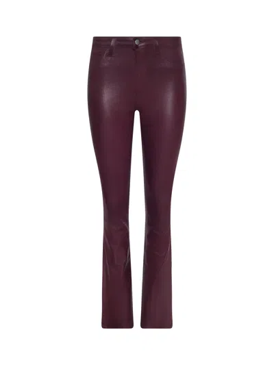 L'agence Selma H/r Sleek Baby Boot In Burgundy