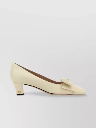 Valentino Garavani Bowow Pumps In Yellow