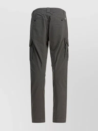 C.p. Company Utility Trousers Featuring Multiple Pockets In Gold