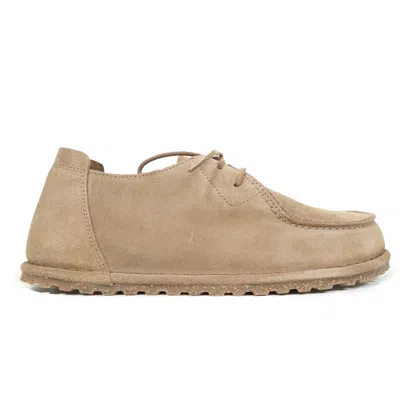 Birkenstock Utti Shoe Lace Leve Gray Taupe In Brown