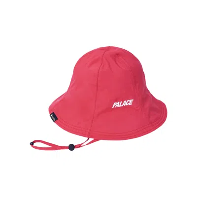 Pre-owned Palace Gore-tex Rn 3l Tulip Bucket 'flame' | Red | Men's Size S/m