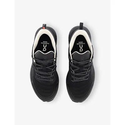 On Black Cloudze Mo Sneakers In Black