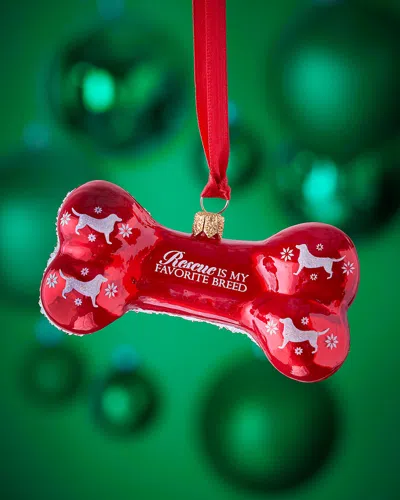 Joy To The World Collectibles All I Want For Christmas Is A Rescue Dog Christmas Ornament In Multi