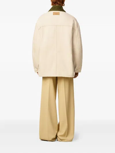 Ami Alexandre Mattiussi Ami Paris 'worker' Jacket In White