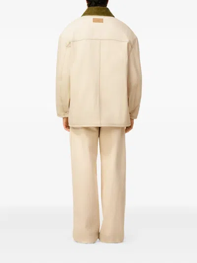 Ami Alexandre Mattiussi Ami Paris 'worker' Jacket In White