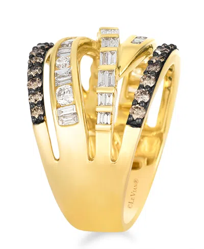 Le Vian Chocolate Diamond Ring (0.55 Ct. T.w.) In 14k Honey Gold In Gold