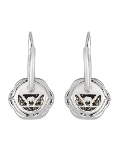 Le Vian Chocolate Diamond (0.41 Ct. T.w.) And Nude Diamond (0.17 Ct Ct. T.w.) Earrings In 14k Vanilla Gold In Metallic