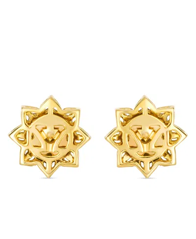 Le Vian Nude And Chocolate Diamond Stud Earrings (0.48 Ct. T.w.) In 14k Honey Gold In Gold