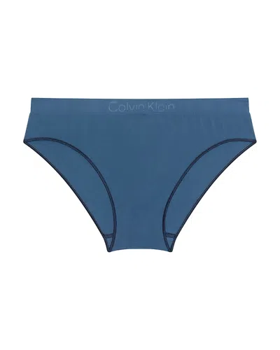 Calvin Klein Bonded Flex Bikini In Blue