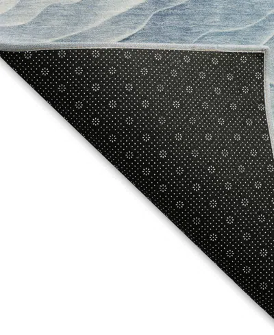 Dalyn Pacifica Washable Pa1 2'3"x7'6" Runner Area Rug In Blue