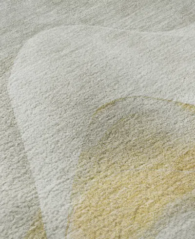 Dalyn Pacifica Washable Pa3 2'3"x7'6" Runner Area Rug In Gray