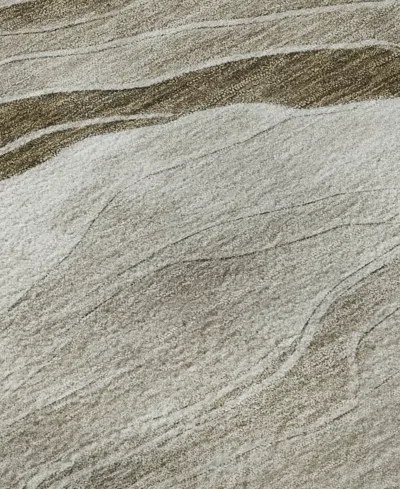 Dalyn Pacifica Washable Pa6 2'3"x7'6" Runner Area Rug In Brown