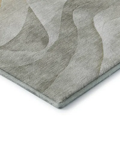Dalyn Pacifica Washable Pa3 9'x12' Area Rug In Gray