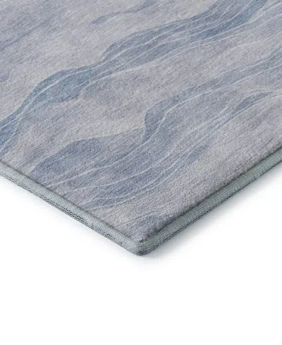 Dalyn Pacifica Washable Pa6 9'x12' Area Rug In Blue