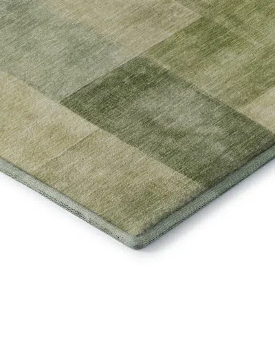 Dalyn Pacifica Washable Pa12 9'x12' Area Rug In Green