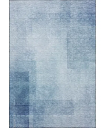 Dalyn Pacifica Washable Pa5 9'x12' Area Rug In Blue